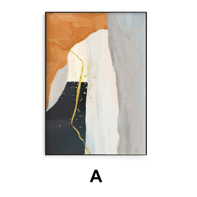 NEW: Bronzo Abstract Print