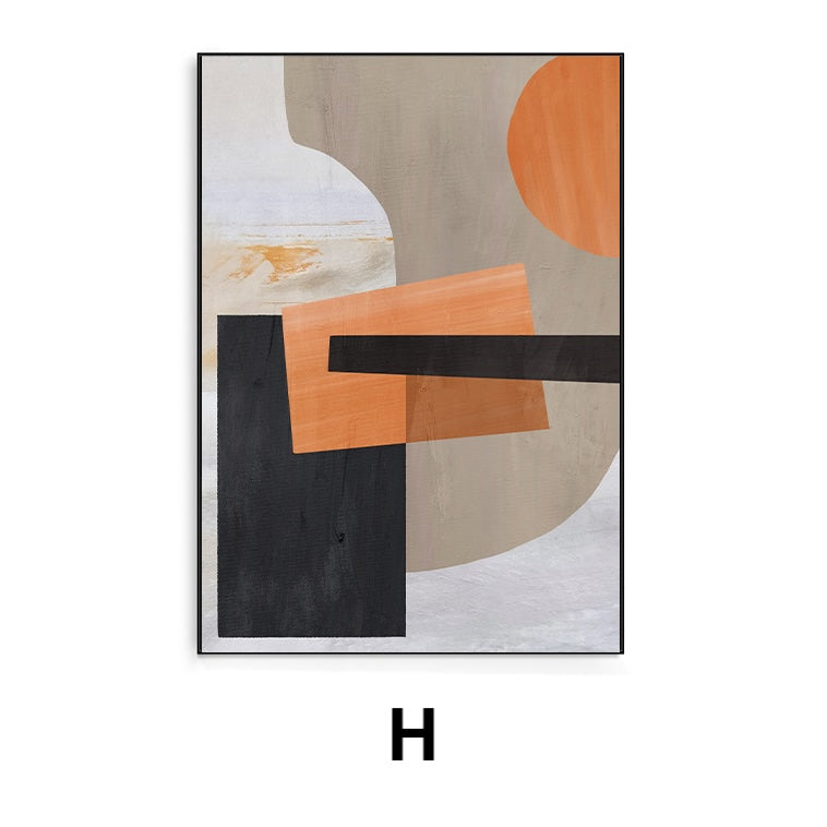 NEW: Bronzo Abstract Print