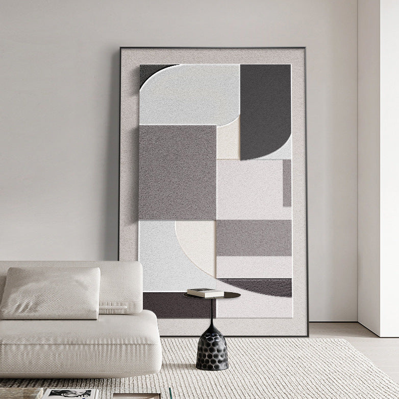 NEW: Grey Meyer Abstract Shape Print