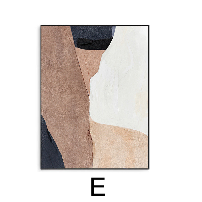 SALE: Rose Serenity Abstract Shape Print