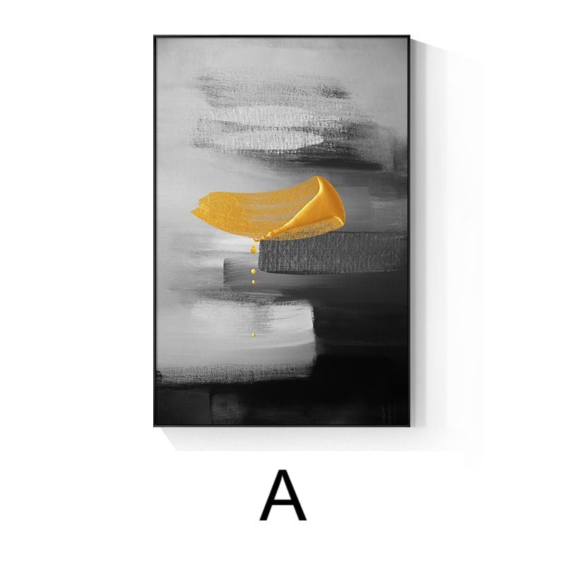 SALE: Noir Contrast Abstract Print -Click for more Designs