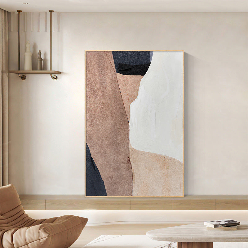 SALE: Rose Serenity Abstract Shape Print