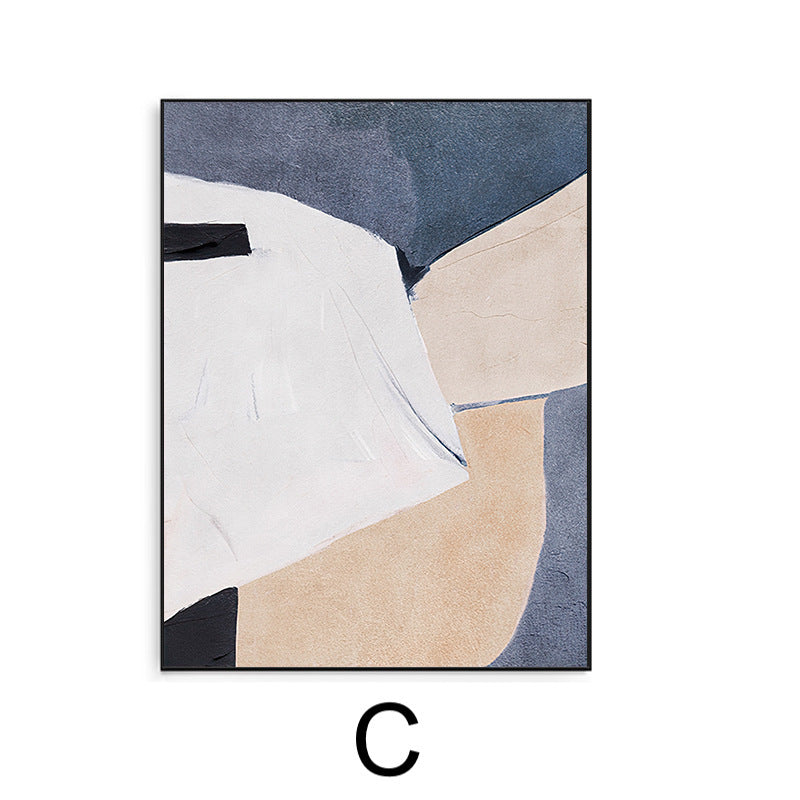 SALE: Rose Serenity Abstract Shape Print