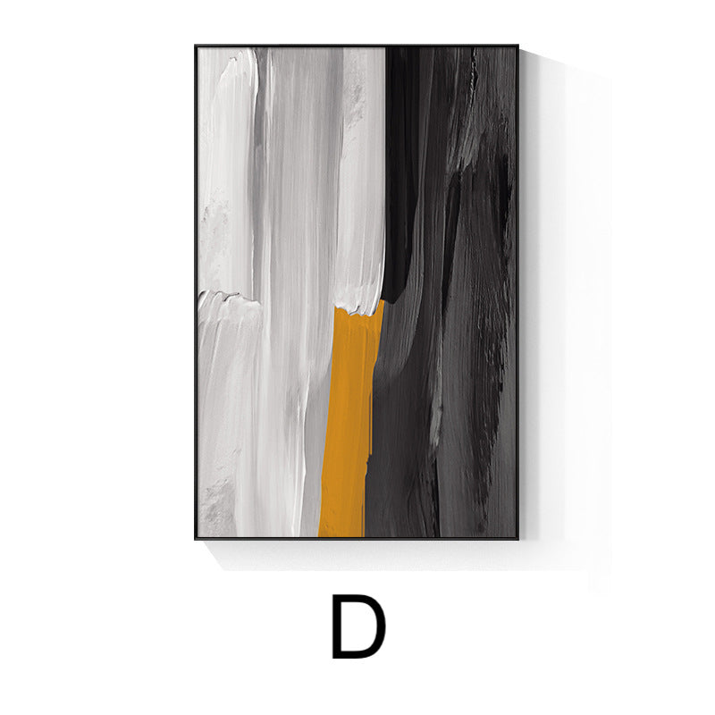 SALE: Noir Contrast Abstract Print -Click for more Designs