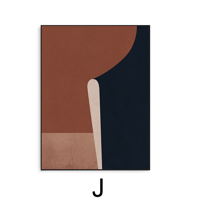 SALE: Rose Serenity Abstract Shape Print
