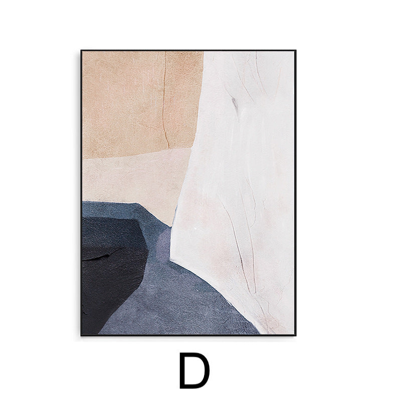 SALE: Rose Serenity Abstract Shape Print