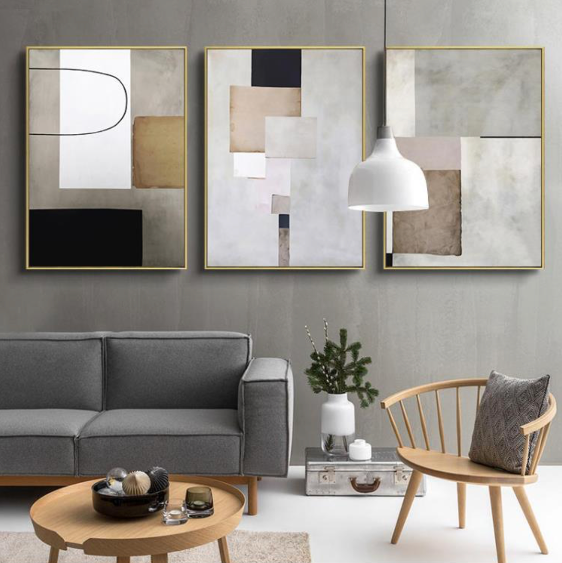 Block Modern Print