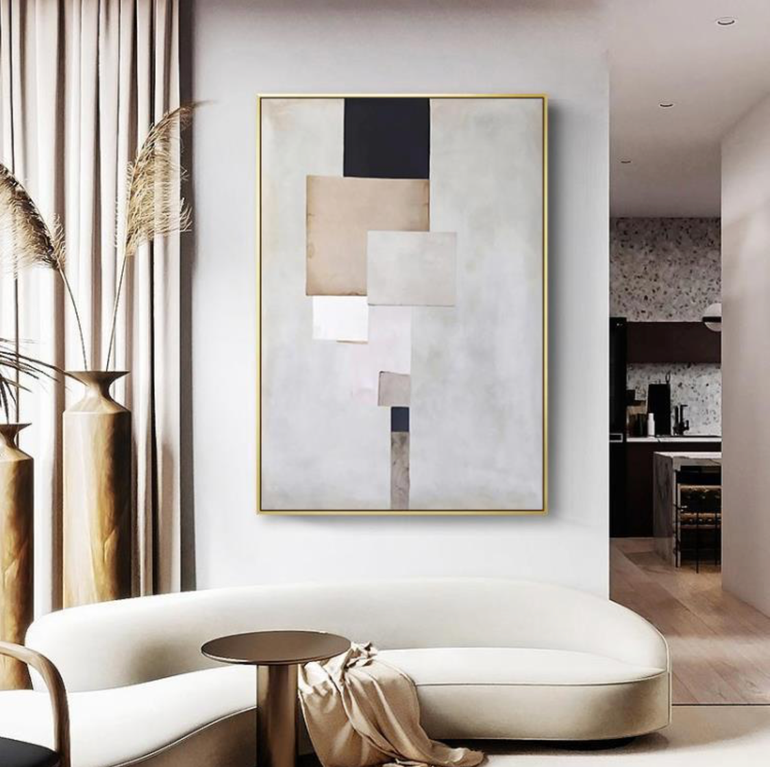 Block Modern Print