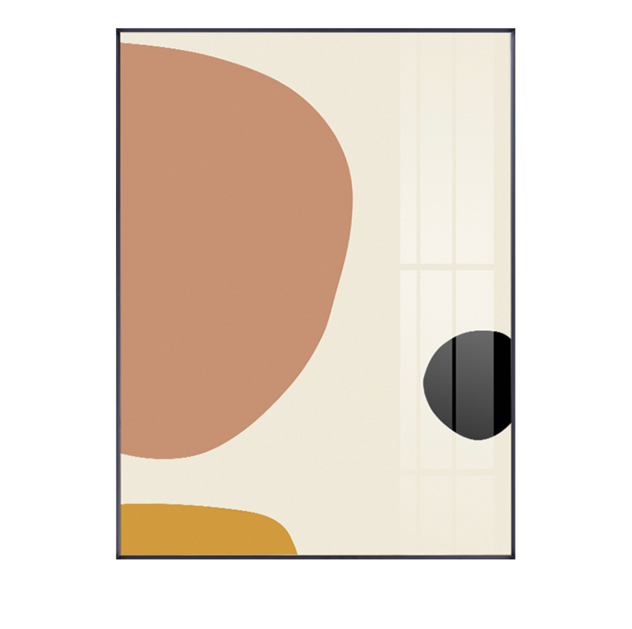 Ambre Postmodern Shape Print