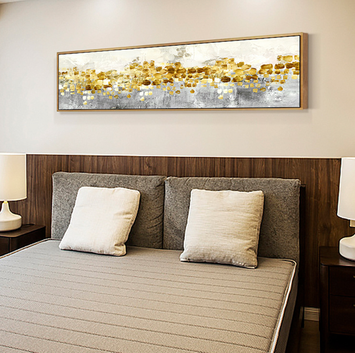 Abstract Headboard Print