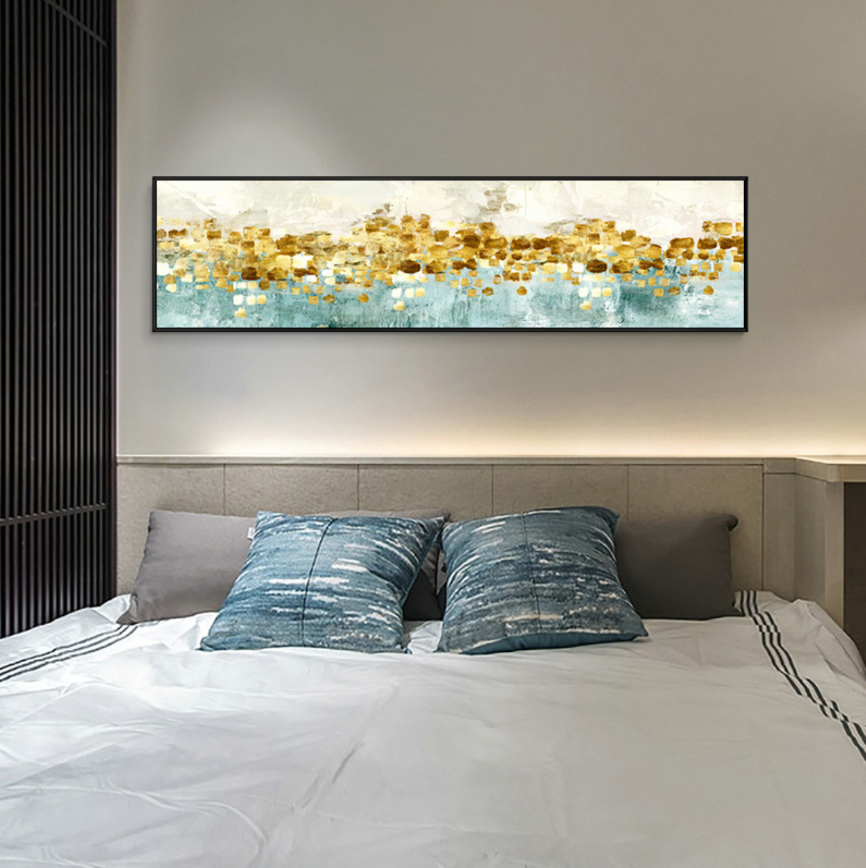 Abstract Headboard Print