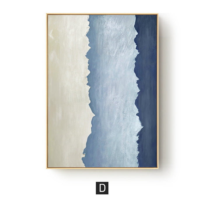 Blue Cloude Abstract Print