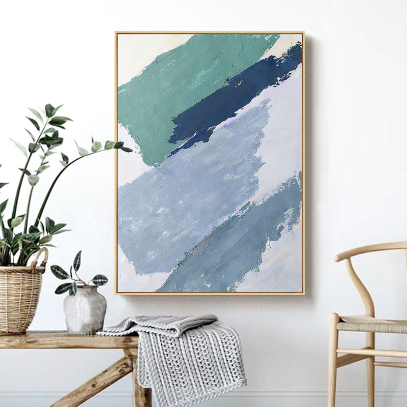 Blue Cloude Abstract Print