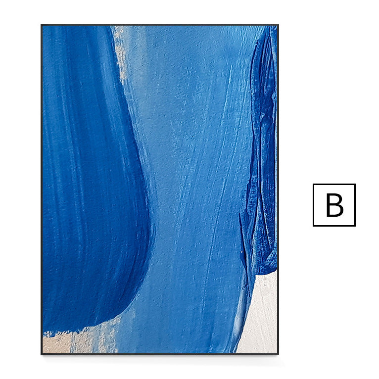 NEW: Blue Hydra Abstract Stroke Print