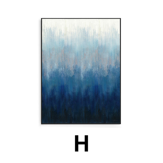 NEW SIZE: Multicolored Layered Abstract Print Collection -Click for more designs