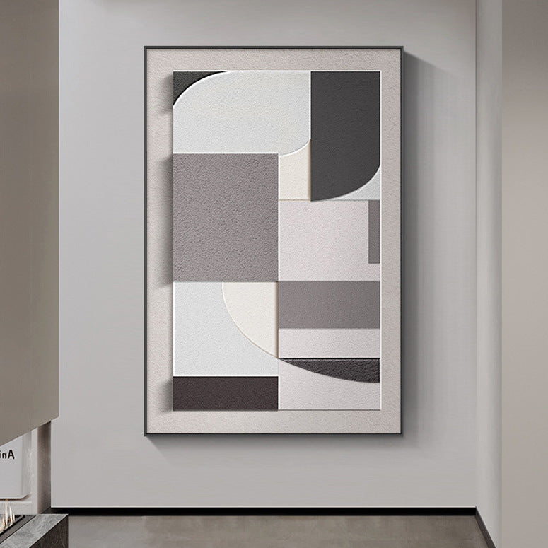 NEW: Grey Meyer Abstract Shape Print