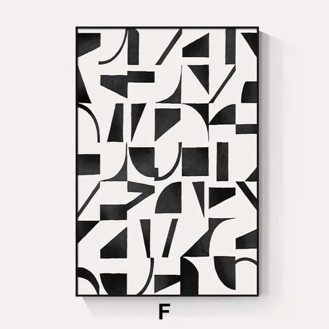 Sombre Pattern NEW: Sombre Abstract Shape Print – Métier Home PH