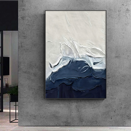 Wave Illusion Abstract Print